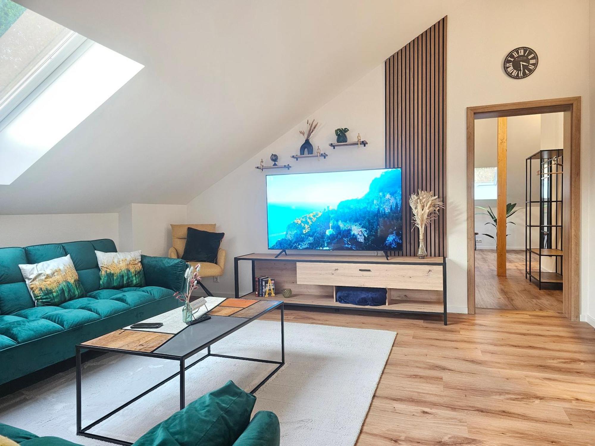 Ferienwohnung Design-Penthouse I 90Qm I Europapark 20 Min I Boxspring I Nespresso I Parking Lahr  Exterior foto