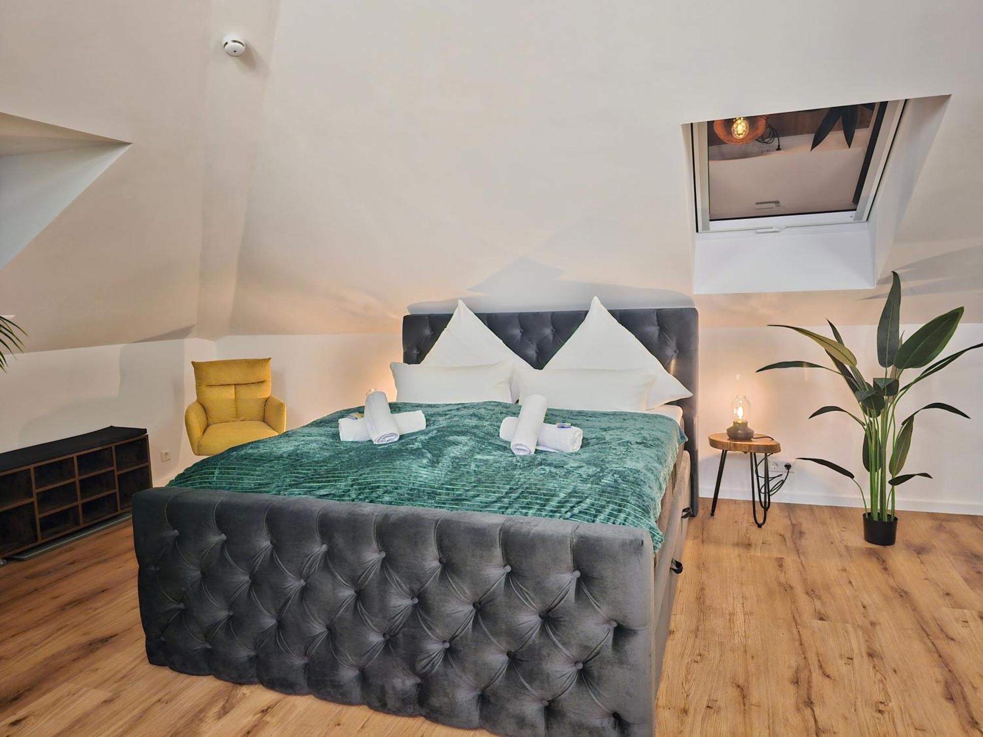 Ferienwohnung Design-Penthouse I 90Qm I Europapark 20 Min I Boxspring I Nespresso I Parking Lahr  Exterior foto