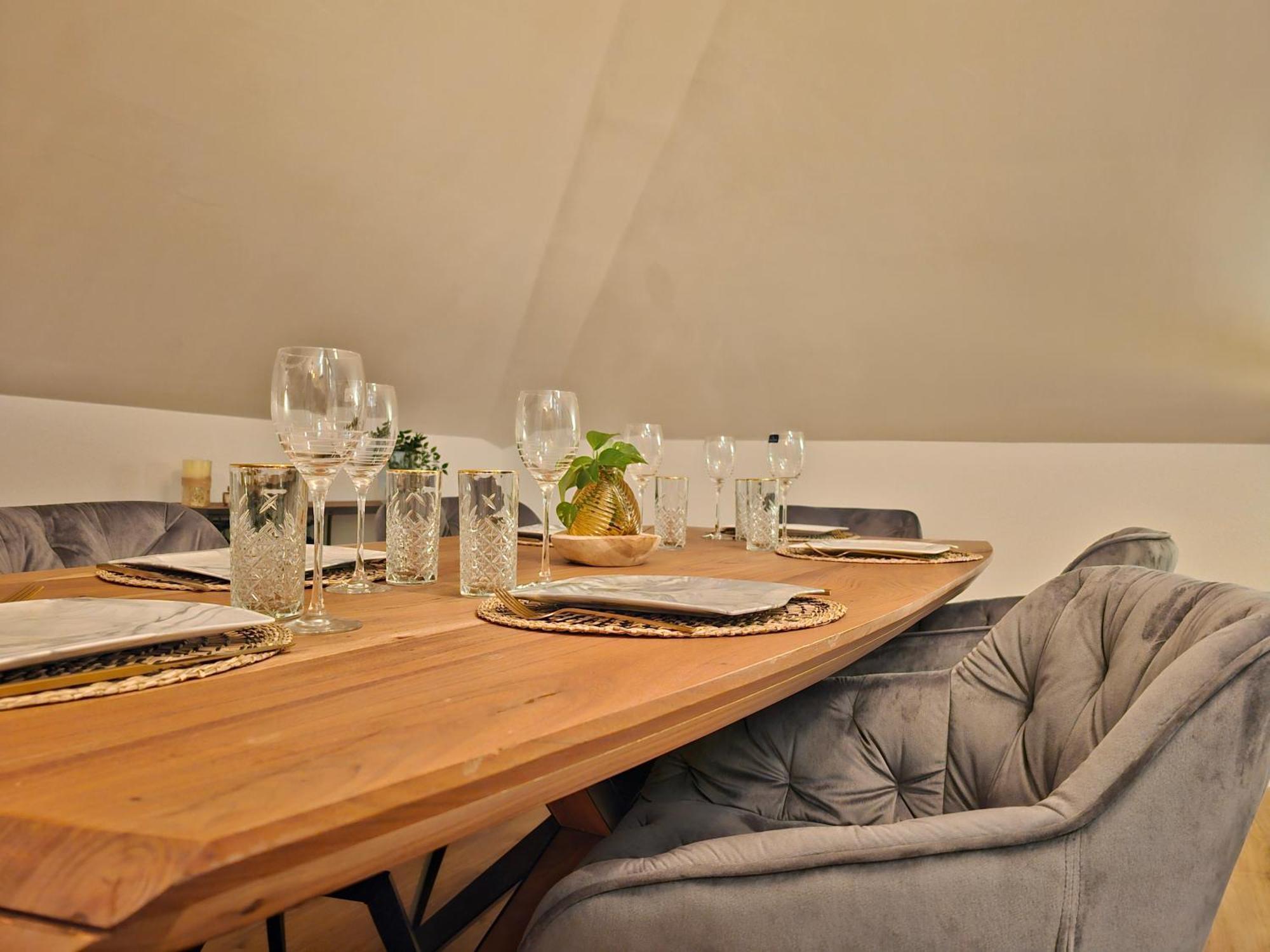 Ferienwohnung Design-Penthouse I 90Qm I Europapark 20 Min I Boxspring I Nespresso I Parking Lahr  Exterior foto